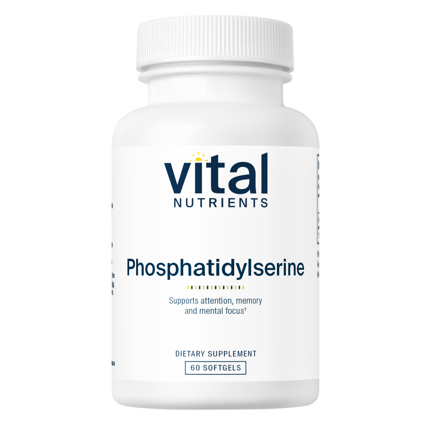 Phosphatidylserine 60 gels Curated Wellness