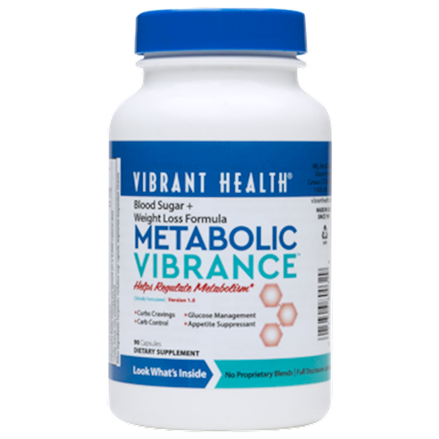 Metabolic Vibrance 90 Caps Curated Wellness