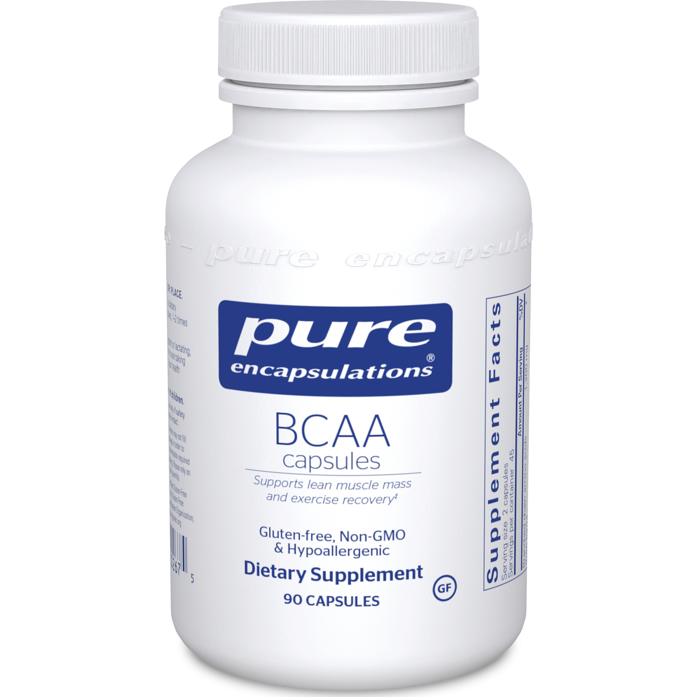 BCAA 600 mg  Curated Wellness