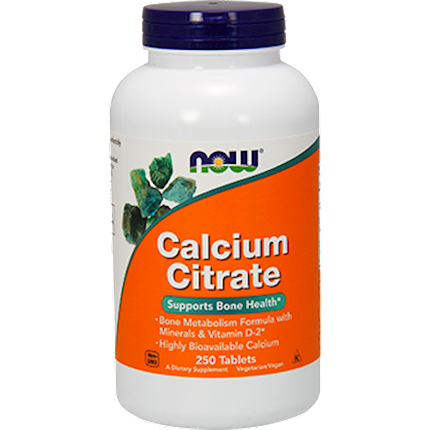 Calcium Citrate 250 tabs Curated Wellness