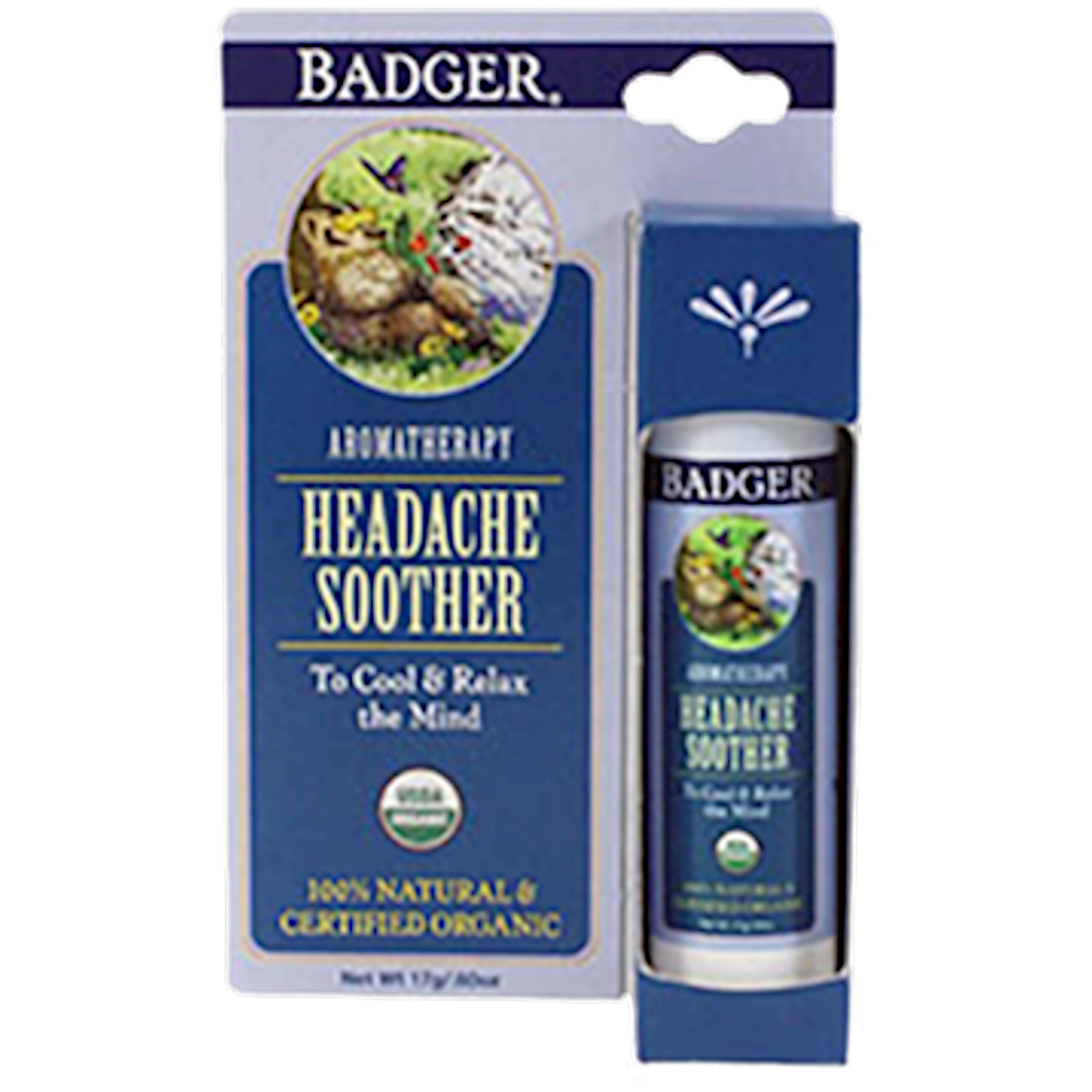Headache Soother .60 oz Stick Curated Wellness
