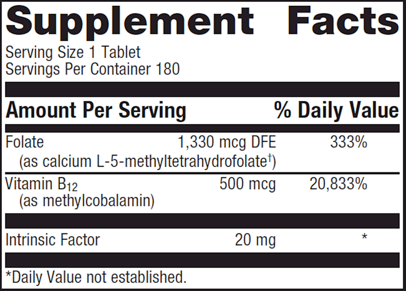 Intrinsi B12/Folate  Curated Wellness