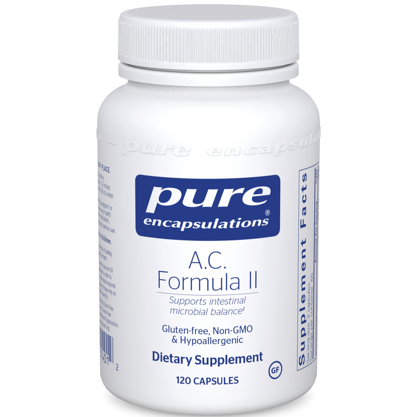 A.C. Formula II 120 vcaps Curated Wellness