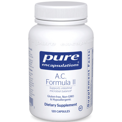 A.C. Formula II 120 vcaps Curated Wellness