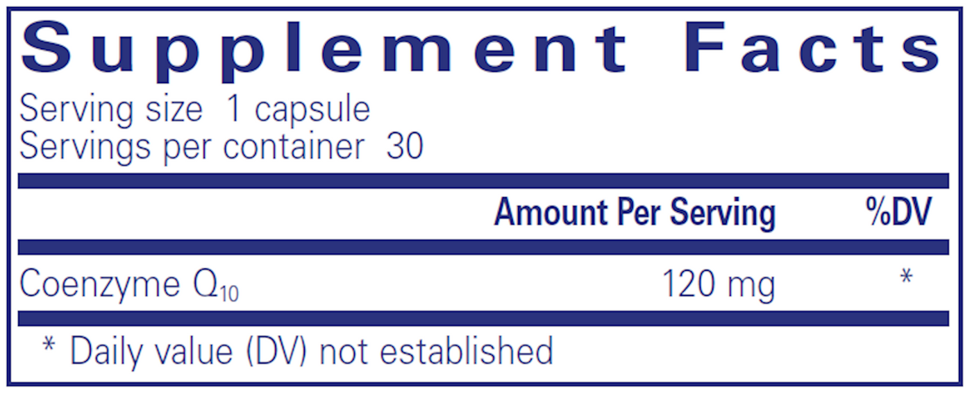 CoQ10 120 mg  Curated Wellness