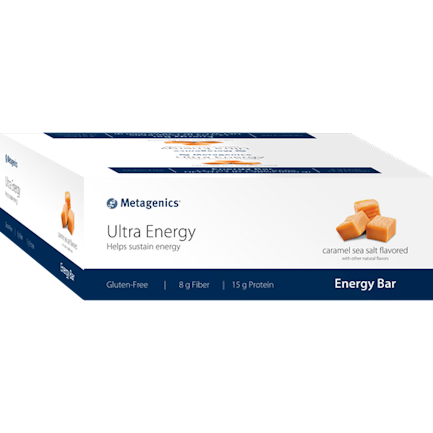 Ultra Energy Caramel Sea Salt 12 Bars Curated Wellness