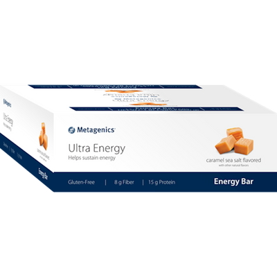 Ultra Energy Caramel Sea Salt 12 Bars Curated Wellness