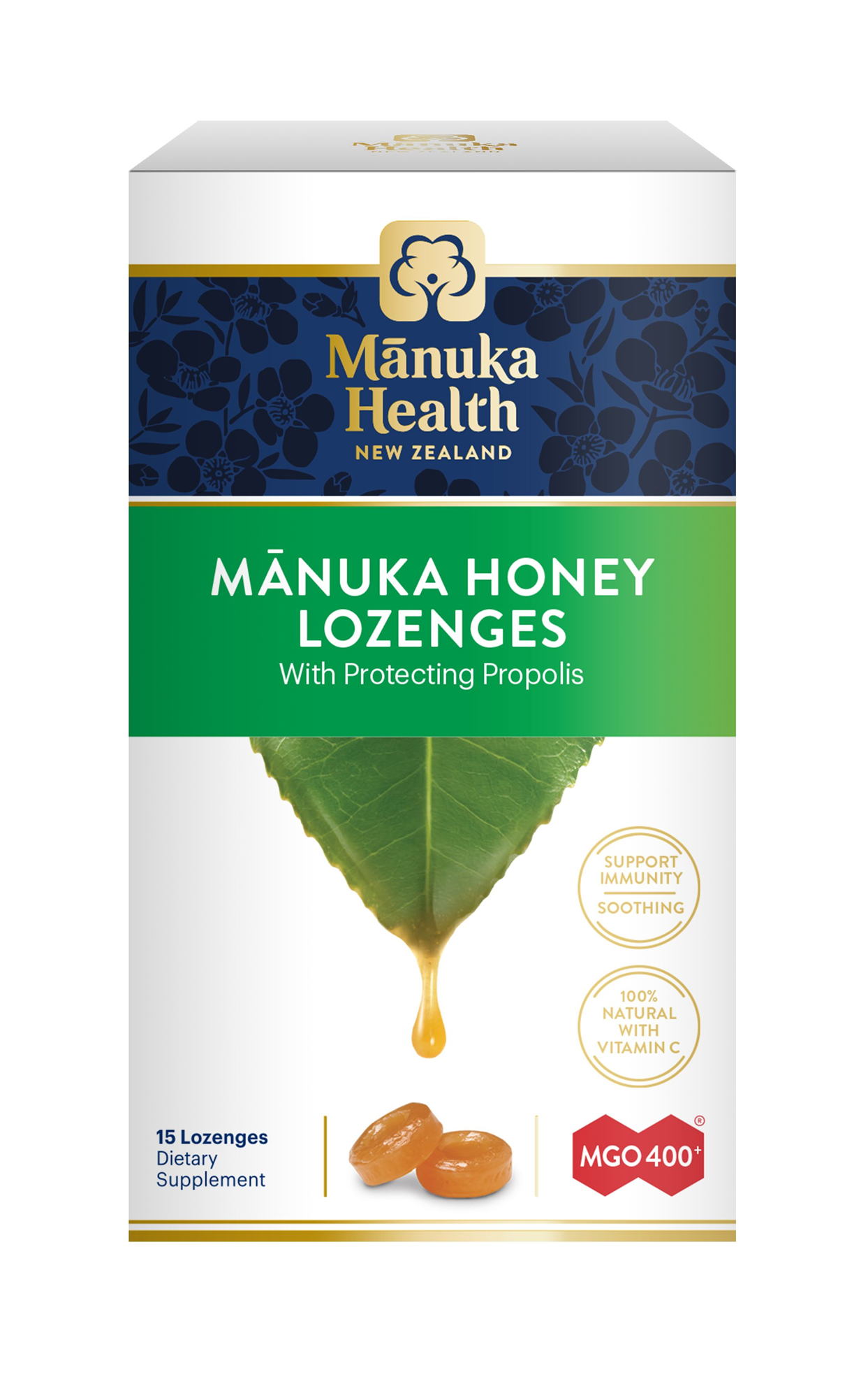 Manuka Honey & Propolis Lozenges Curated Wellness