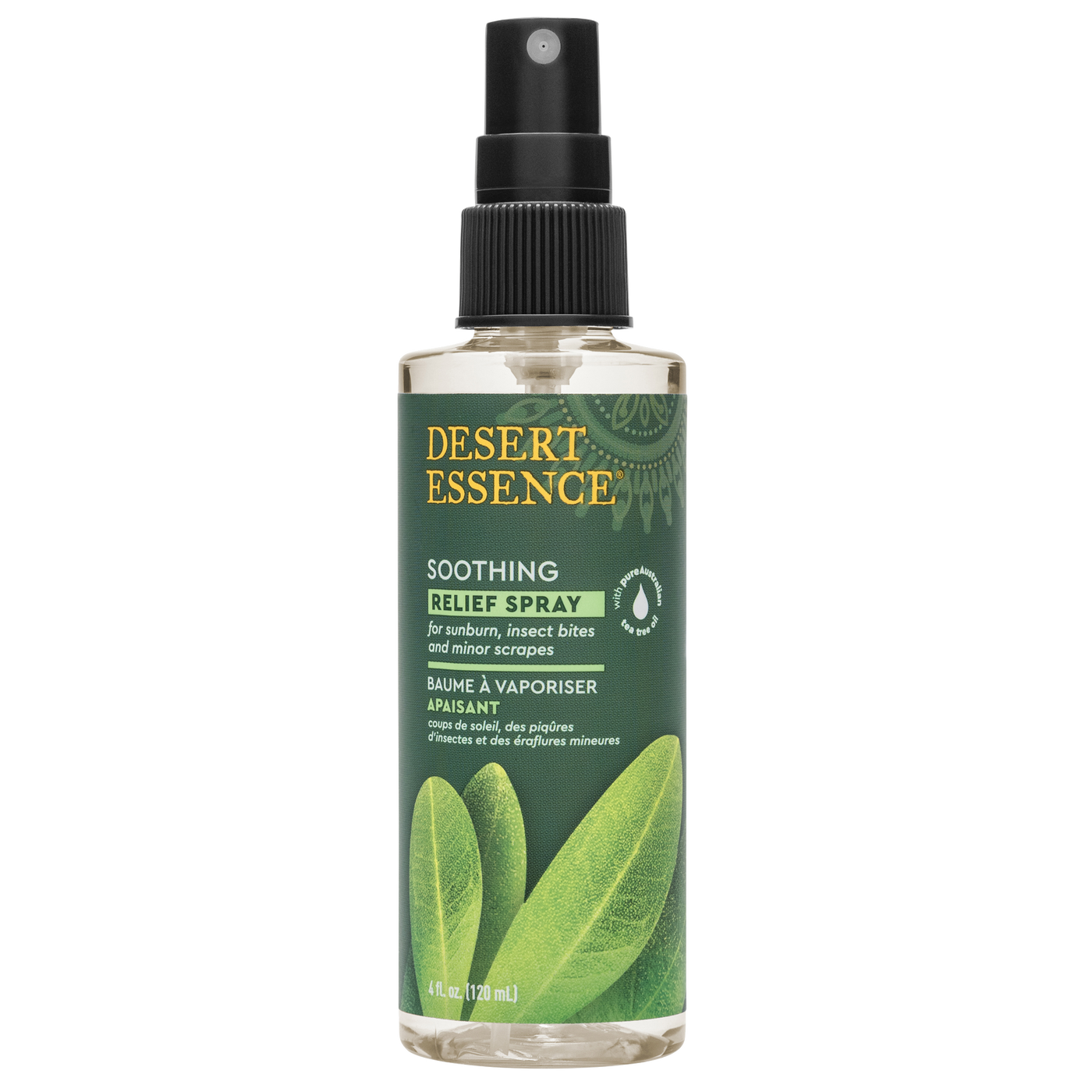 Tea Tree Oil Relief Spray 4 fl oz Curated Wellness
