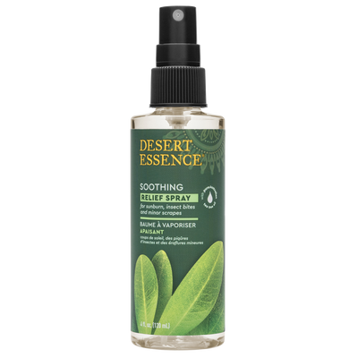 Tea Tree Oil Relief Spray 4 fl oz Curated Wellness