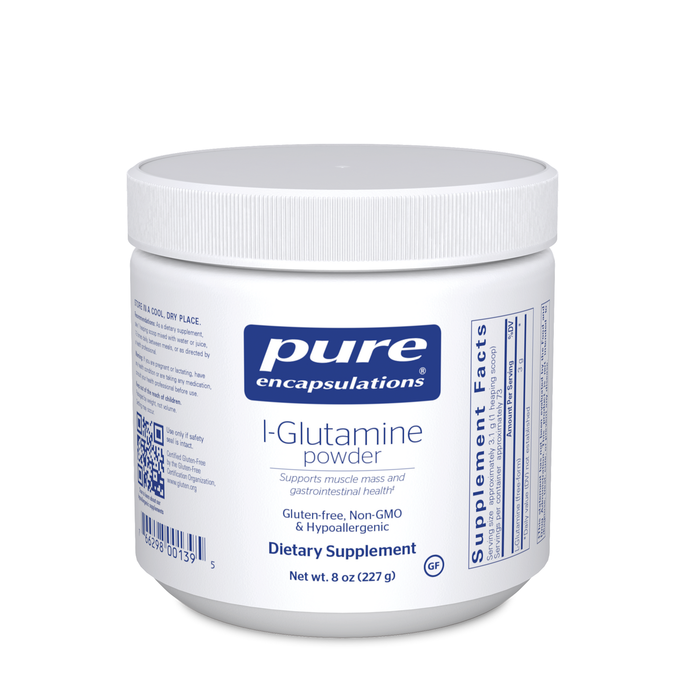 L-Glutamine Powder 227 gms Curated Wellness
