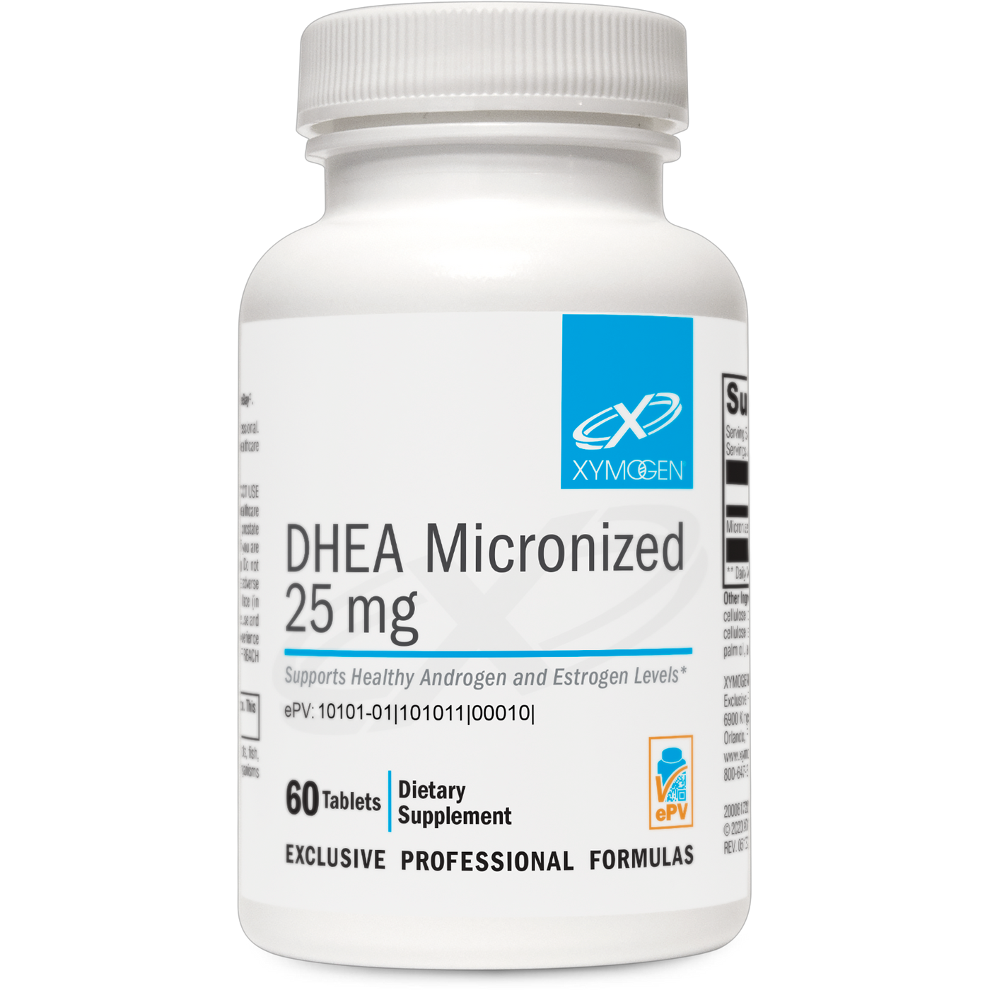 DHEA Micronized 25mg 60 Tablets Curated Wellness