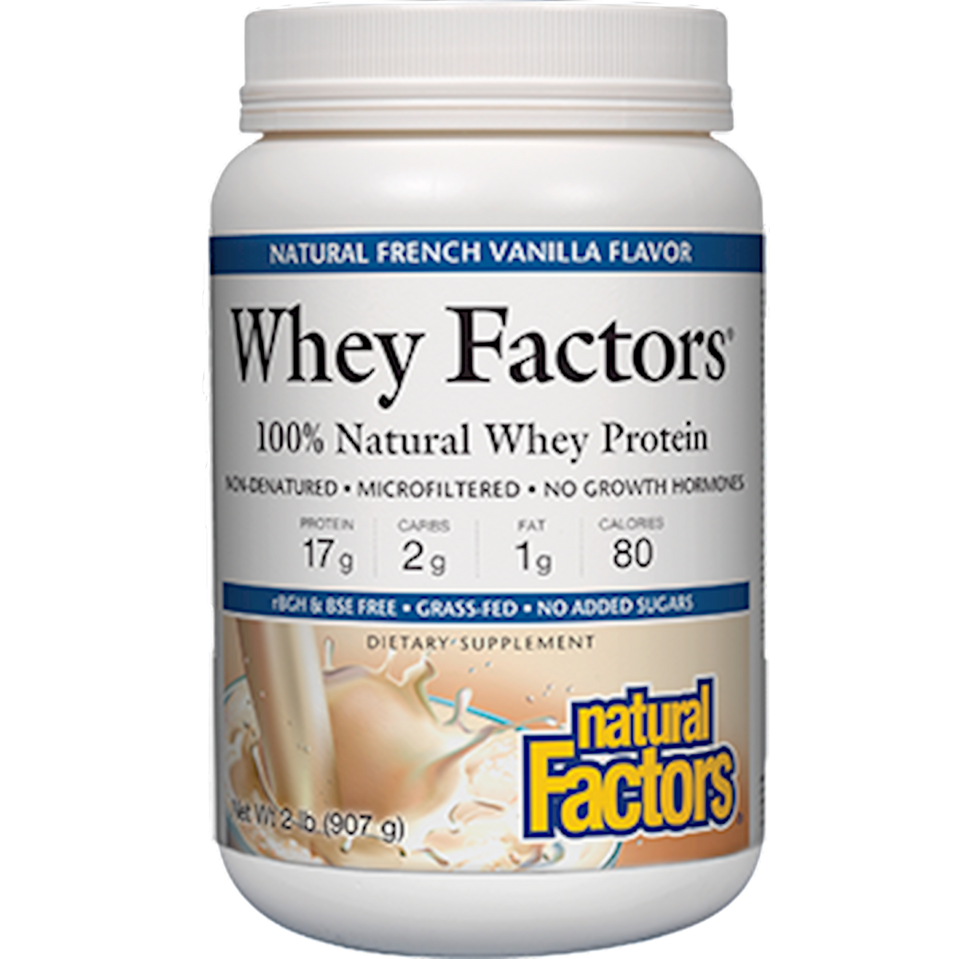 Whey Factors Powder Mix Van  Curated Wellness