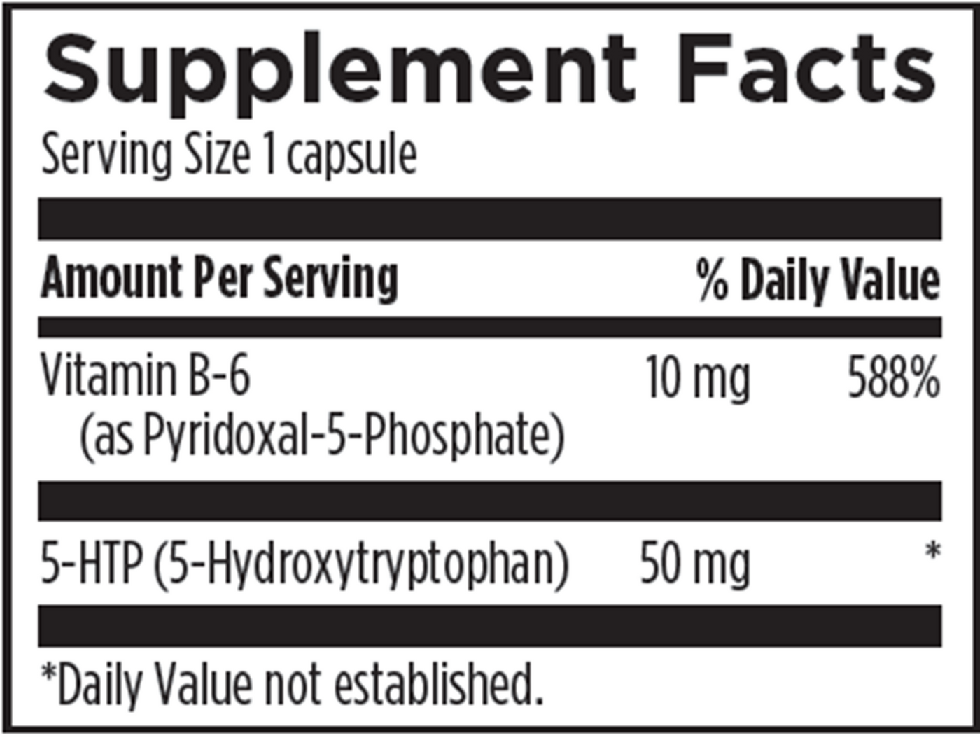 5-HTP Synergy 90 vegcaps Curated Wellness