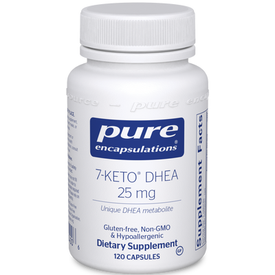 7-Keto DHEA 25 mg 120 vcaps Curated Wellness