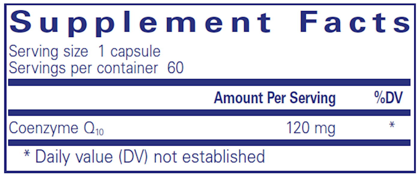 CoQ10 120 mg  Curated Wellness