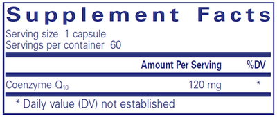 CoQ10 120 mg  Curated Wellness