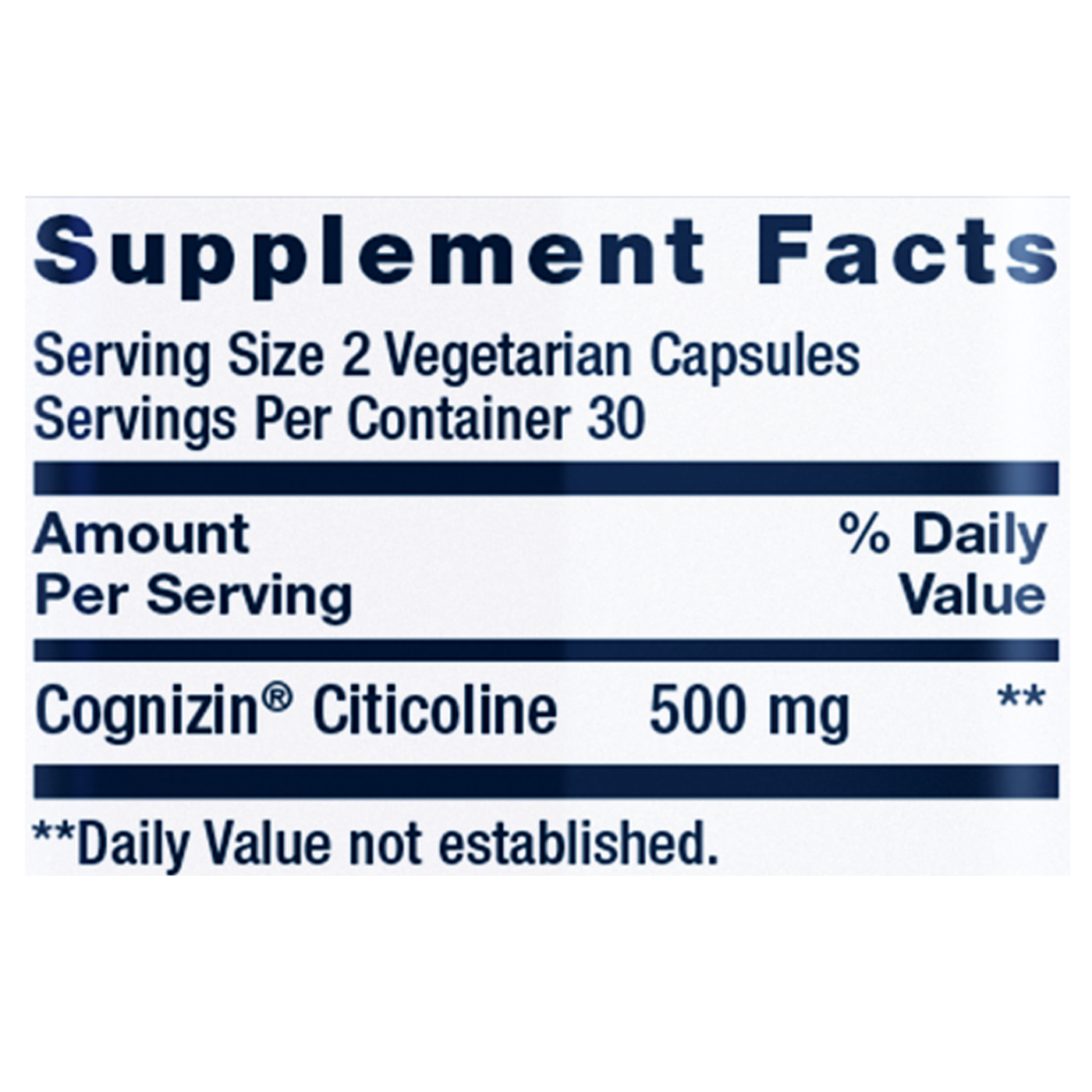 Citicoline (CDP-Choline)  Curated Wellness