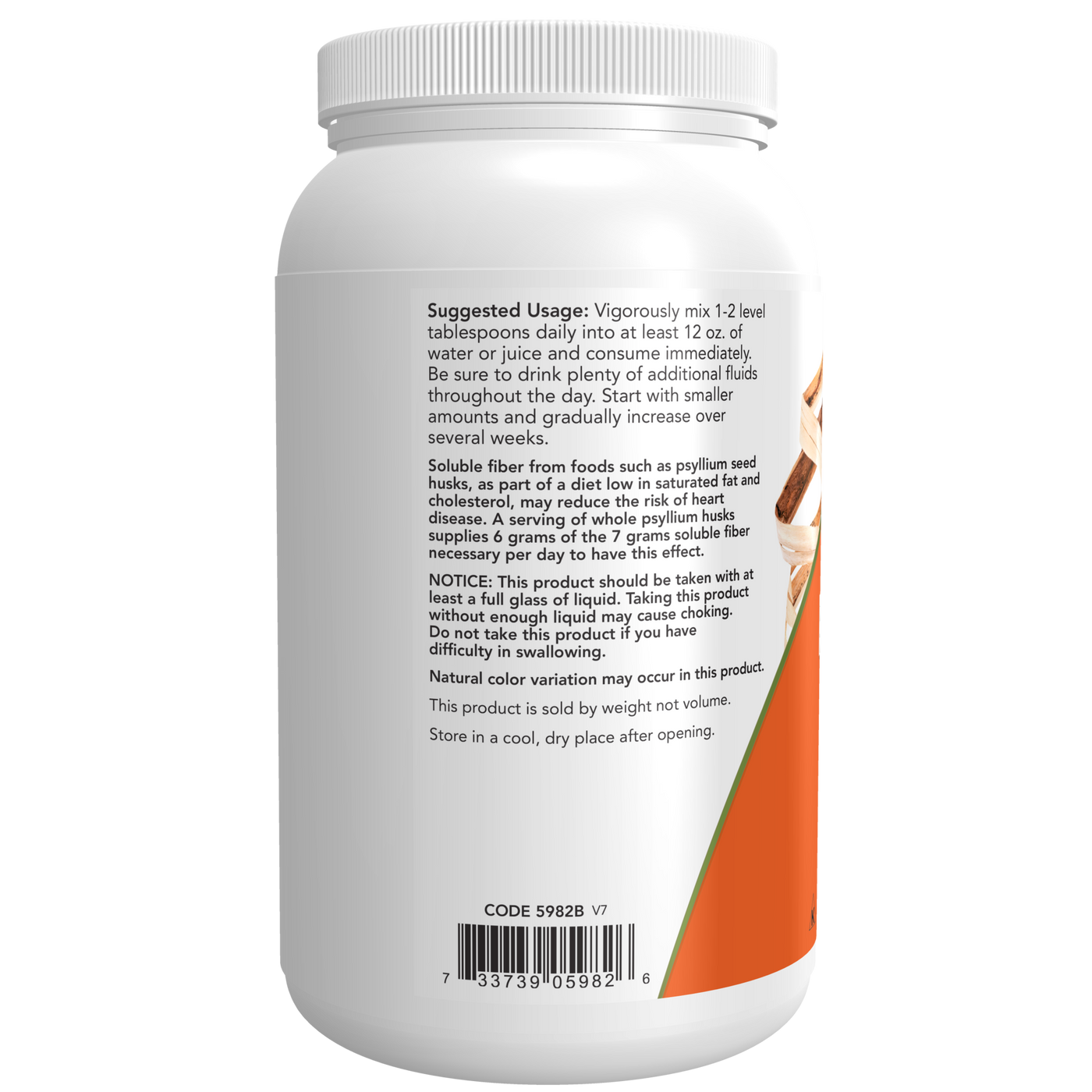 Whole Psyllium Husk  Curated Wellness