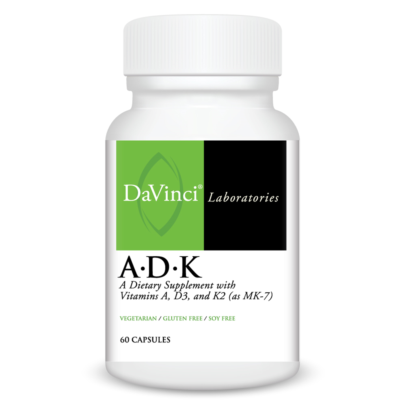 A-D-K 60 caps Curated Wellness