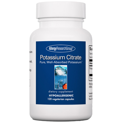 Potassium Citrate 99 mg 120 caps Curated Wellness