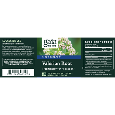 Valerian Root ct Curated Wellness