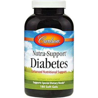 NutraSupport Diabetes 180 gels Curated Wellness