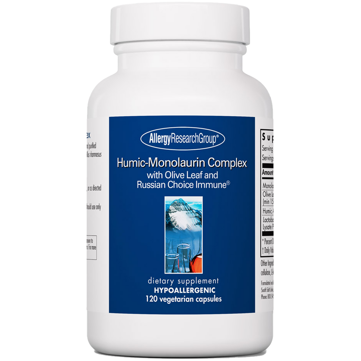 Humic-Monolaurin Complex 120vcaps Curated Wellness