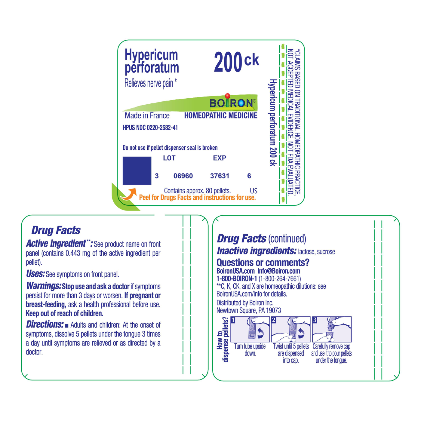 Hypericum perforatum 200CK 80 plts Curated Wellness