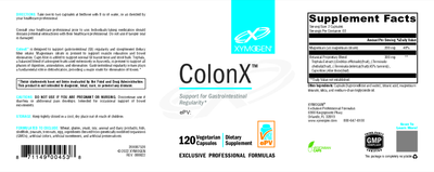 ColonX 120 Capsules Curated Wellness