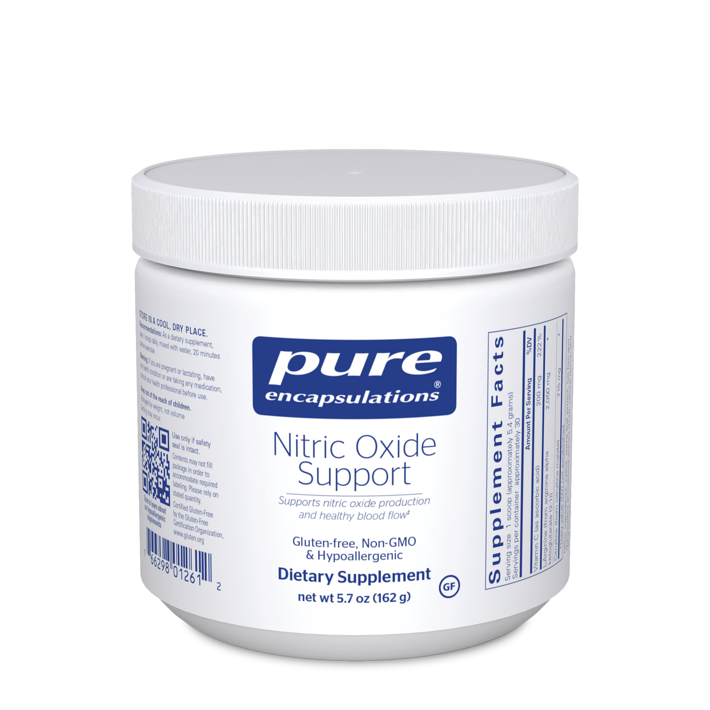 Nitric Oxide Support 162 gms Curated Wellness