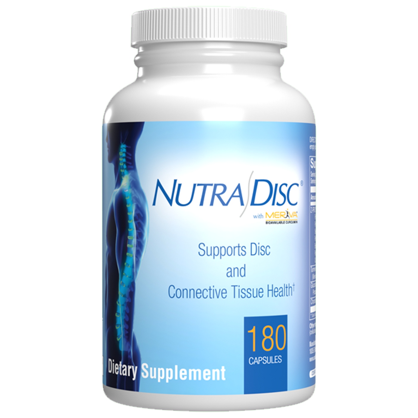 Nutra Disc w/Meriva 180 caps Curated Wellness