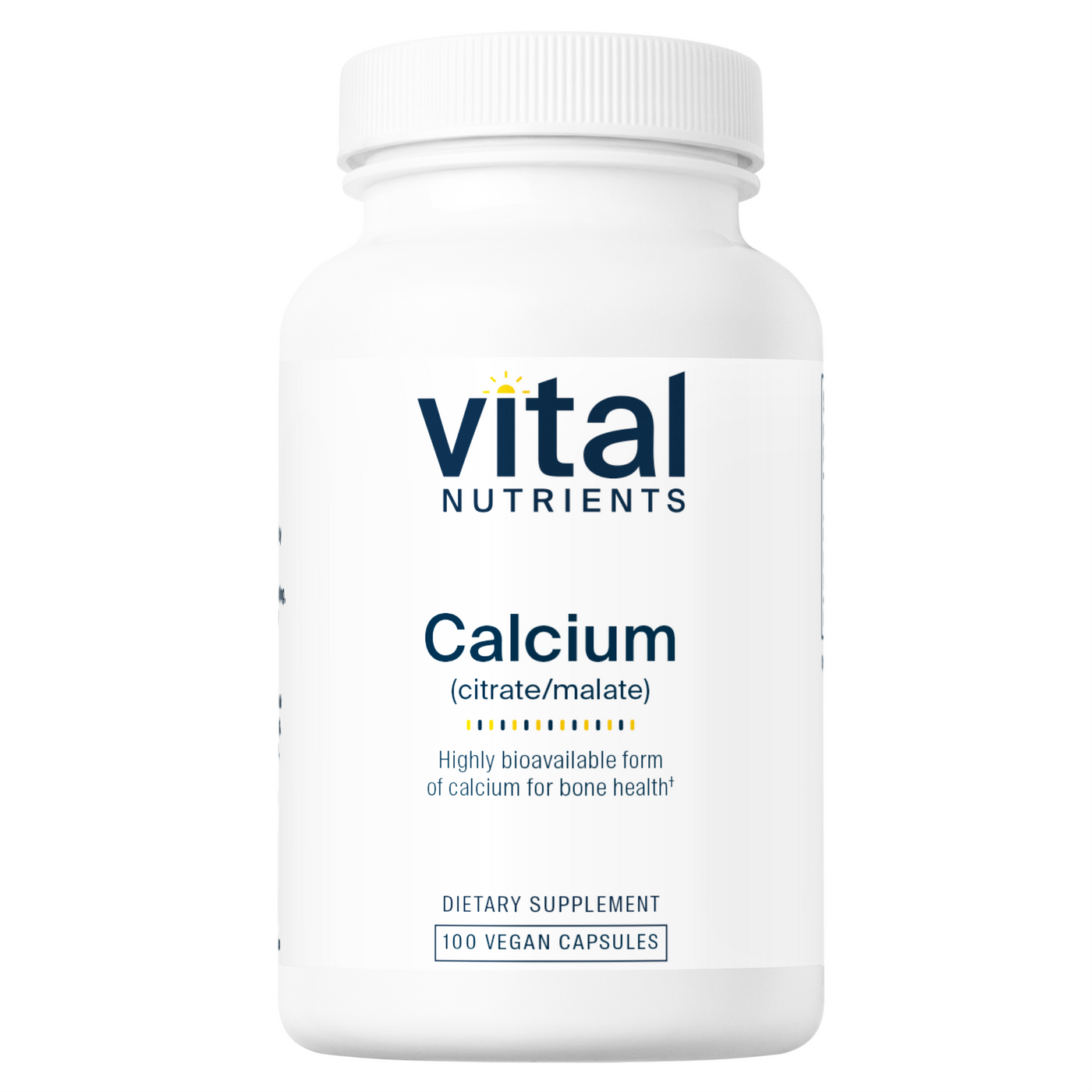 Calcium (citrate/malate)150mg 100vegcaps Curated Wellness
