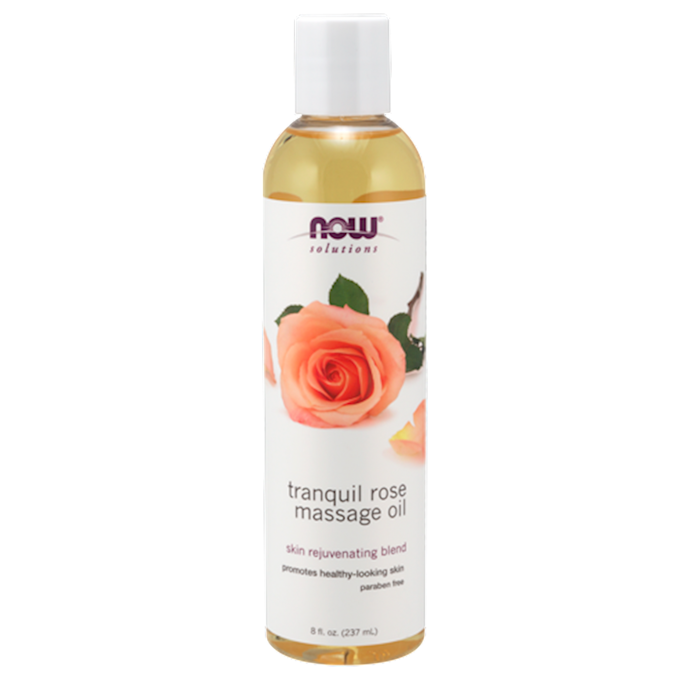 Tranquil Rose Massage Oil 8 fl oz Curated Wellness