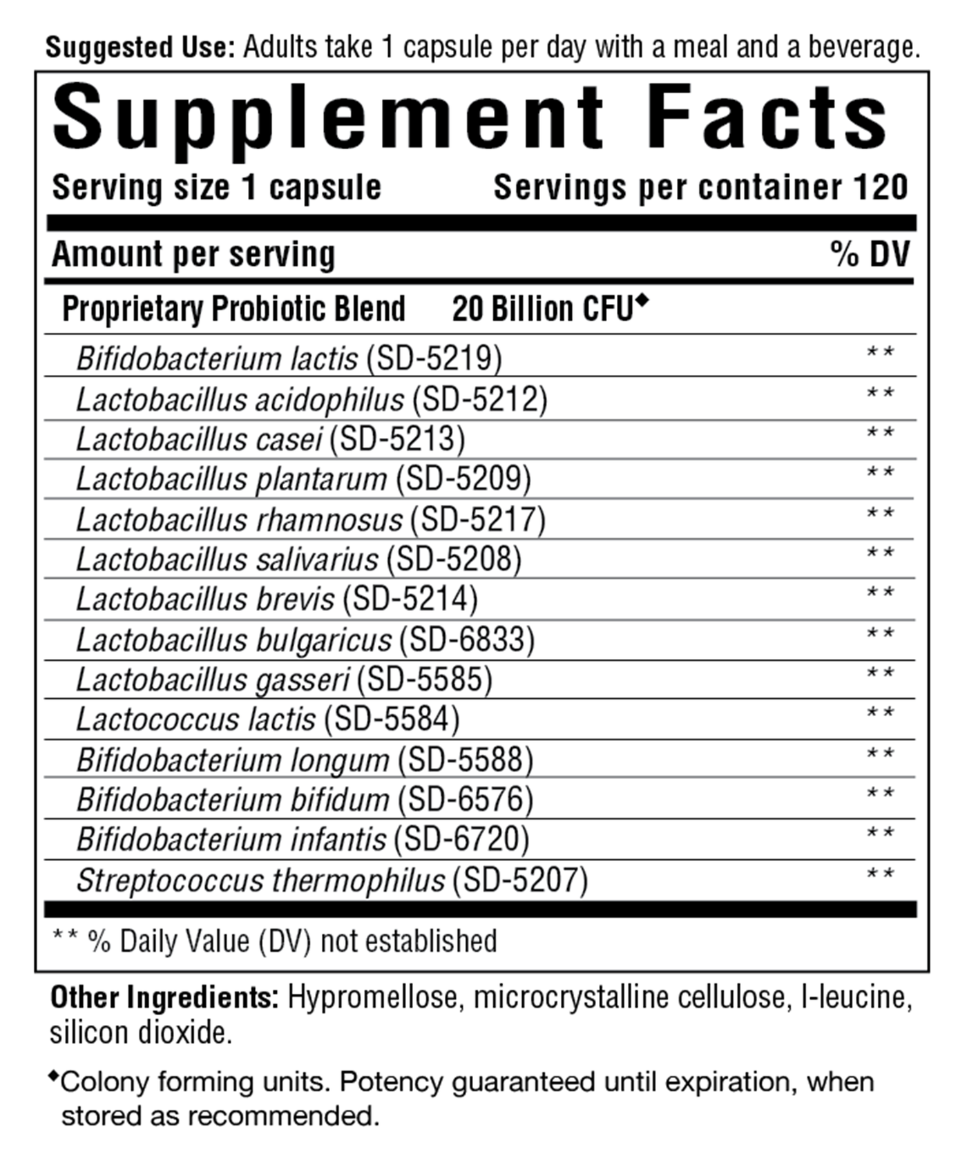 Flora 20-14 Ultra Strength  Curated Wellness