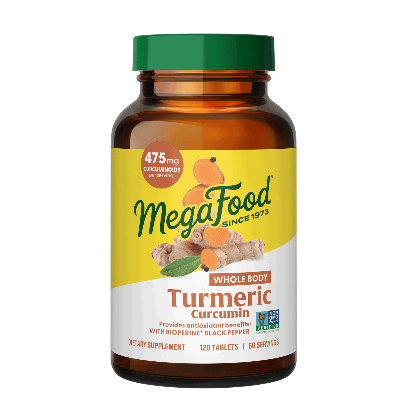 Turmeric Curcumin ES Whole Body 120 tab Curated Wellness