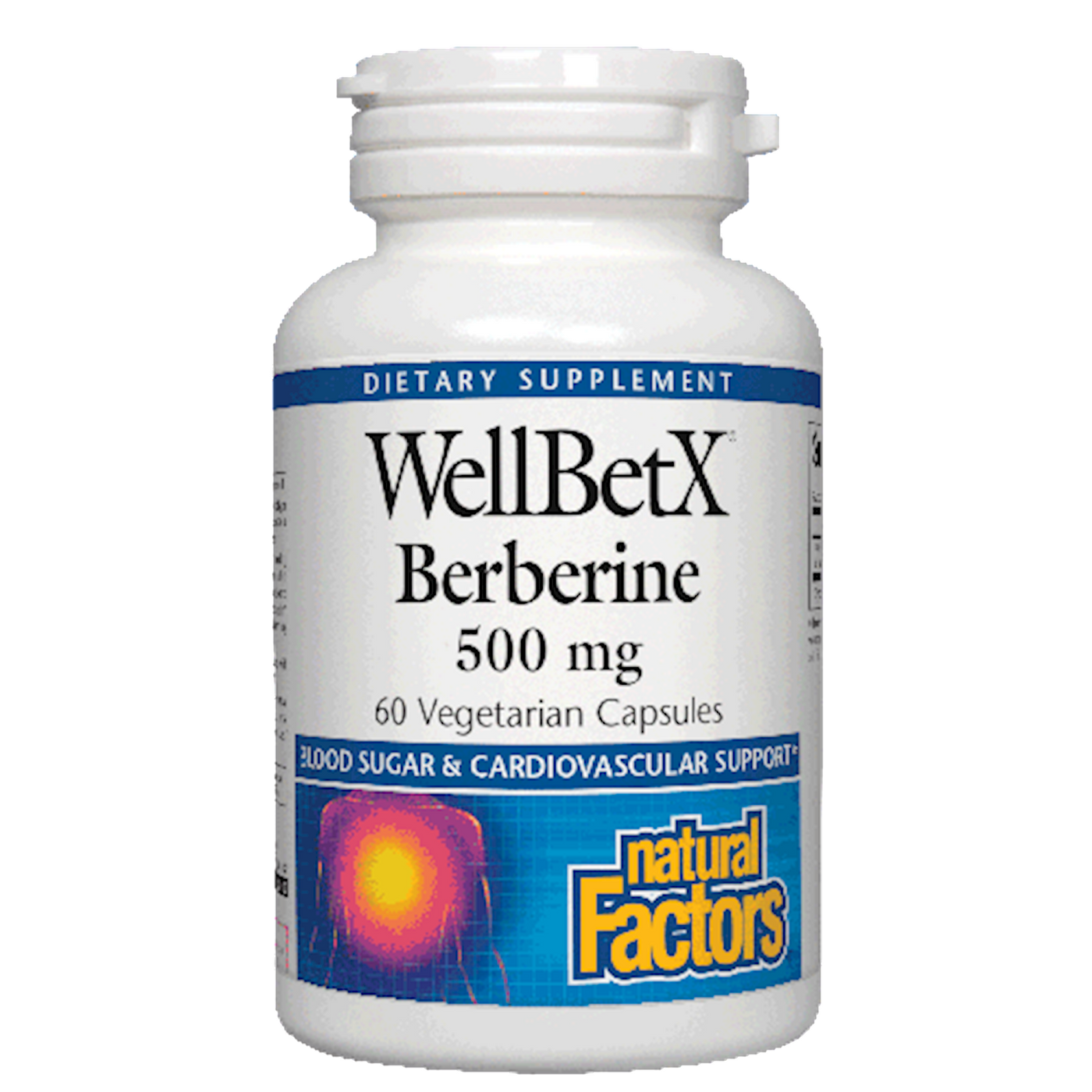 WellBetX Berberine 500 mg  Curated Wellness