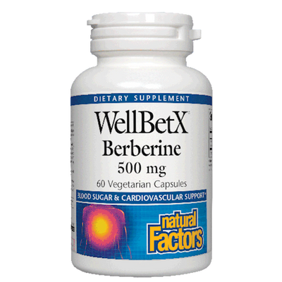 WellBetX Berberine 500 mg  Curated Wellness