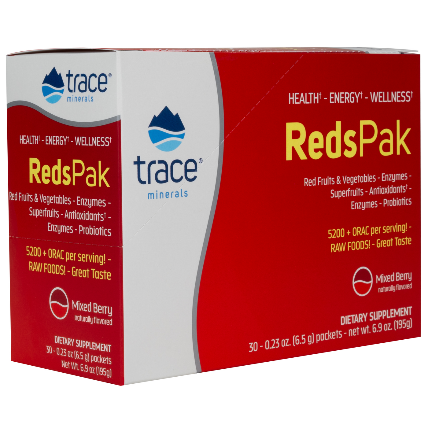 RedsPak 30 packets Curated Wellness