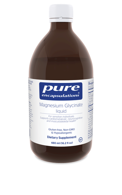 Magnesium Glycinate liquid 16.2 fl oz Curated Wellness