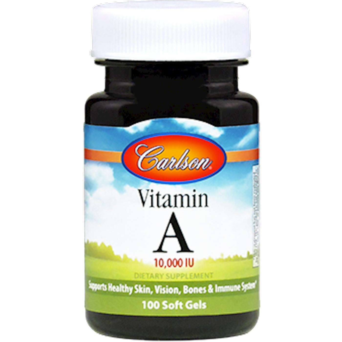 Vitamin A 10000 IU 100 gels Curated Wellness