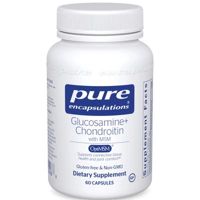 Glucosamine Chondroitin with MSM 60vcaps Curated Wellness