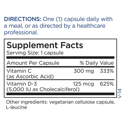 Vitamin D-3 [5000 IU] 90 vcaps Curated Wellness