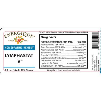 Lymphastat V 1oz Curated Wellness