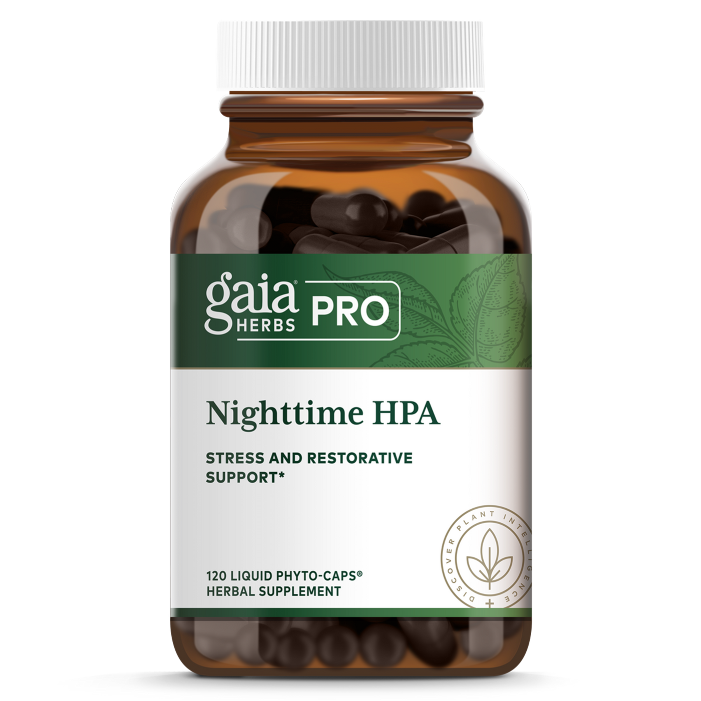 Nighttime HPA Phyto-Caps 120 liquid caps Curated Wellness