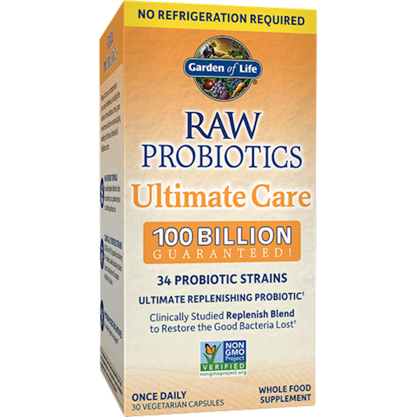Raw Probiotics Ultimate Care ST 30vegcap Curated Wellness