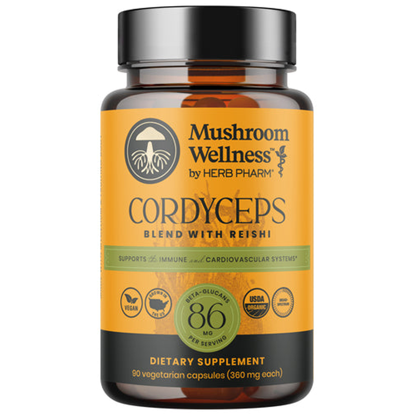 Cordyceps Blend with Reishi c Curated Wellness