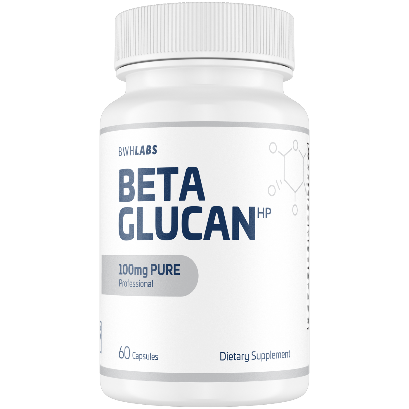 Beta Glucan 100mg 60c Curated Wellness