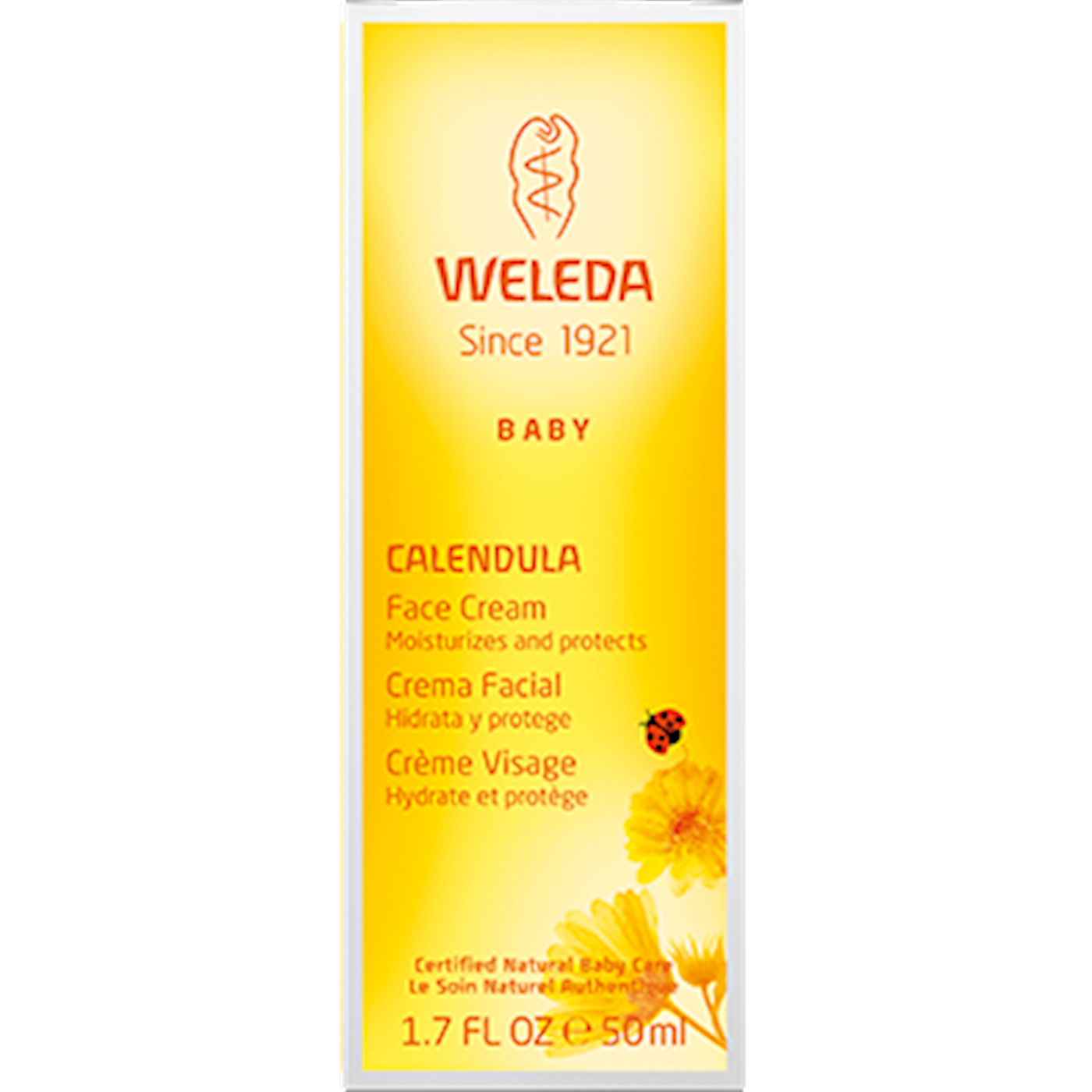 Calendula Face Cream 1.7 oz Curated Wellness
