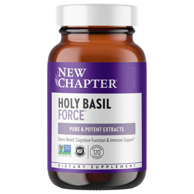 Holy Basil Force 120 liquid vegcaps Curated Wellness